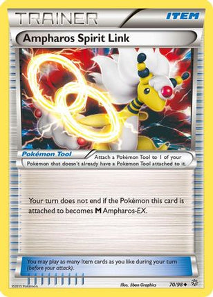 Ampharos Spirit Link - 70/106 [XY - Ancient Origins] Reverse Holofoil