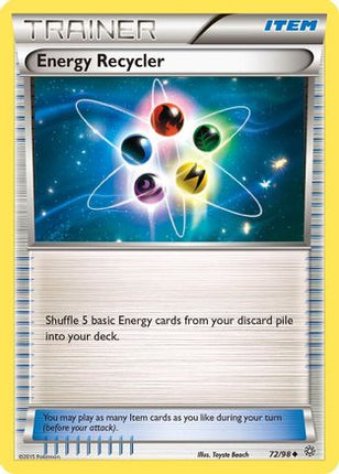 Energy Recycler - 72/106 [XY - Ancient Origins] Reverse Holofoil