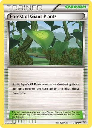 Forest of Giant Plants - 74/106 [XY - Ancient Origins]