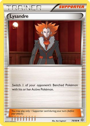 Lysandre - 78/106 [XY - Ancient Origins] Reverse Holofoil