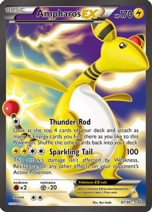 Ampharos EX (87 Full Art) - 87/106 [XY - Ancient Origins] Holofoil