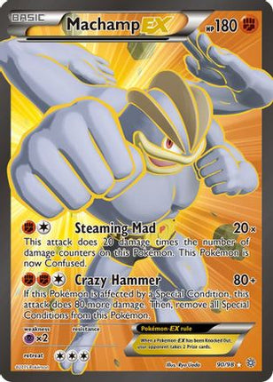 Machamp EX (90 Full Art) - 90/106 [XY - Ancient Origins] Holofoil