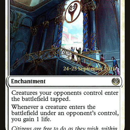 Authority of the Consuls [Kaladesh Promos] Prerelease Foil