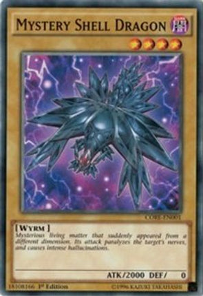 Mystery Shell Dragon (Common / Short Print) [CORE-EN001] 1st Edition