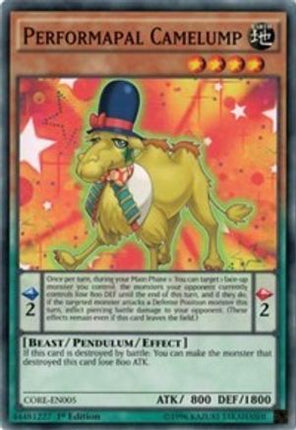 Performapal Camelump (Common / Short Print) [CORE-EN005] 1st Edition