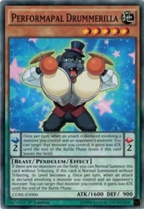 Performapal Drummerilla (Common / Short Print) [CORE-EN006] Unlimited