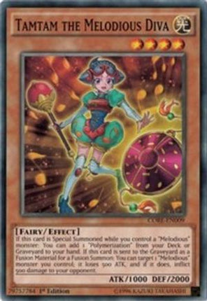 Tamtam the Melodious Diva (Common / Short Print) [CORE-EN009] Unlimited