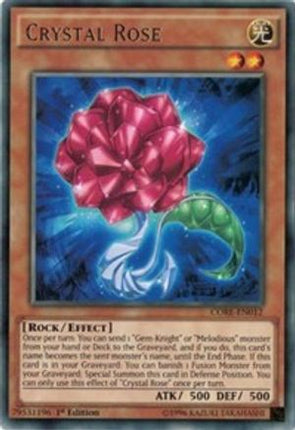 Crystal Rose (Rare) [CORE-EN012] 1st Edition