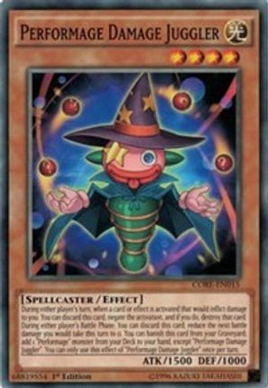 Performage Damage Juggler (Common / Short Print) [CORE-EN015] 1st Edition