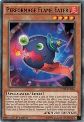 Performage Flame Eater (Common / Short Print) [CORE-EN016] Unlimited