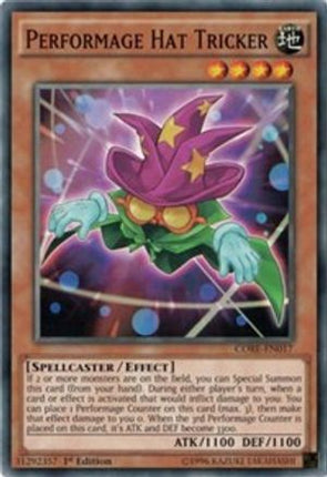 Performage Hat Tricker (Common / Short Print) [CORE-EN017] Unlimited