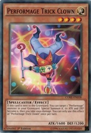 Performage Trick Clown (Common / Short Print) [CORE-EN018] 1st Edition