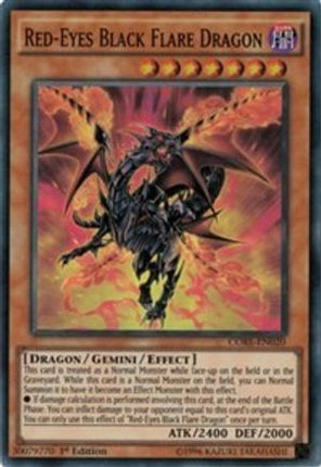 Red-Eyes Black Flare Dragon (Super Rare) [CORE-EN020] Unlimited