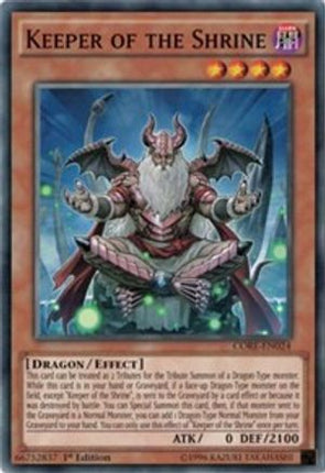 Keeper of the Shrine (Common / Short Print) [CORE-EN024] 1st Edition
