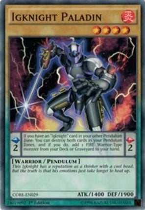 Igknight Paladin (Common / Short Print) [CORE-EN029] Unlimited