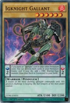 Igknight Gallant (Common / Short Print) [CORE-EN031] Unlimited