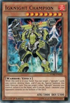 Igknight Champion (Rare) [CORE-EN033] 1st Edition