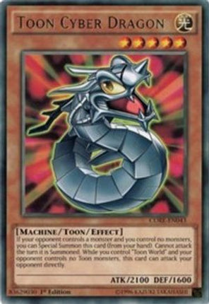 Toon Cyber Dragon (Rare) [CORE-EN043] Unlimited