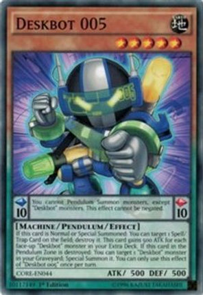 Deskbot 005 (Common / Short Print) [CORE-EN044] 1st Edition