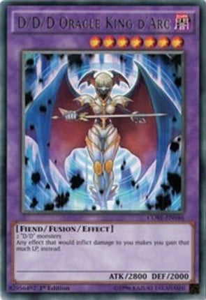 D/D/D Oracle King d'Arc (Rare) [CORE-EN046] Unlimited