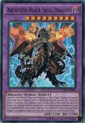 Archfiend Black Skull Dragon (Ultra Rare) [CORE-EN048] Unlimited