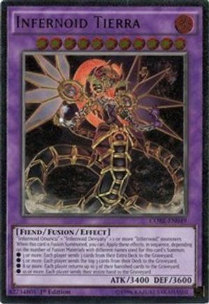 Infernoid Tierra (UTR) (Ultimate Rare) [CORE-EN049] 1st Edition