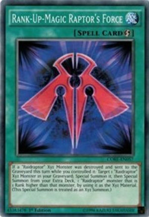 Rank-Up-Magic Raptor's Force (Common / Short Print) [CORE-EN057] Unlimited