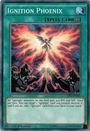 Ignition Phoenix (Common / Short Print) [CORE-EN061] 1st Edition