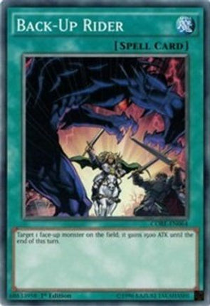 Back-Up Rider (Common / Short Print) [CORE-EN064] 1st Edition