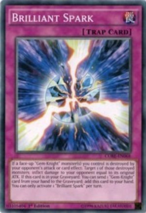 Brilliant Spark (Common / Short Print) [CORE-EN068] 1st Edition