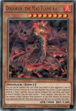Dogoran, the Mad Flame Kaiju (Rare) [CORE-EN087] Unlimited