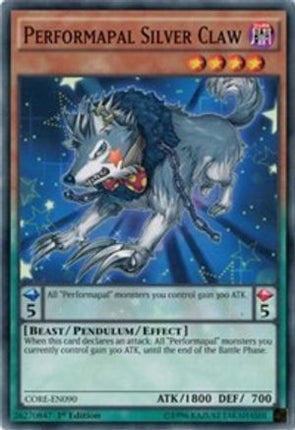 Performapal Silver Claw (Common / Short Print) [CORE-EN090] Unlimited