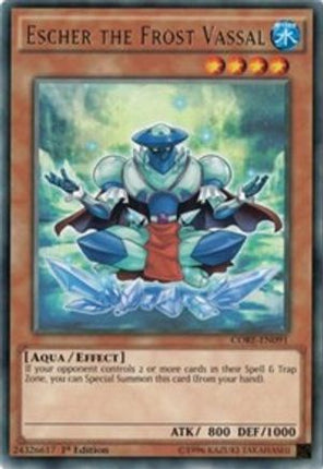 Escher the Frost Vassal (Rare) [CORE-EN091] 1st Edition