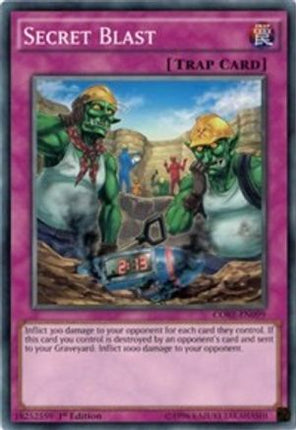 Secret Blast (Common / Short Print) [CORE-EN099] 1st Edition