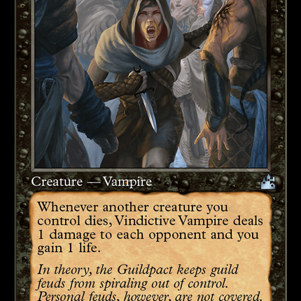 Vindictive Vampire (Retro) [Ravnica Remastered]