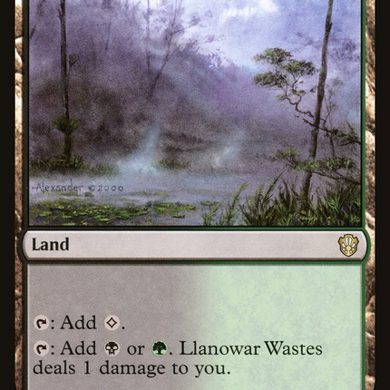 Llanowar Wastes [Commander 2021]