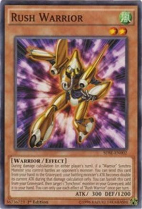 Rush Warrior (Common / Short Print) [SDSE-EN002] Structure Deck: Synchron Extreme 1st Edition