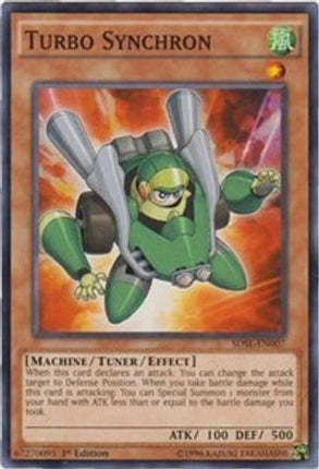 Turbo Synchron (Common / Short Print) [SDSE-EN007] Structure Deck: Synchron Extreme 1st Edition