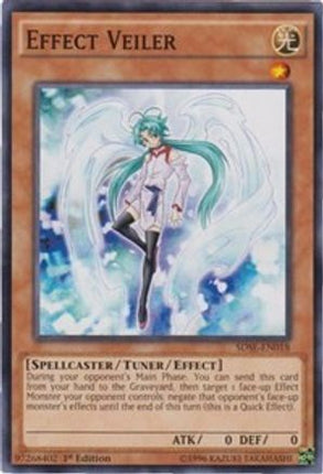 Effect Veiler (Common / Short Print) [SDSE-EN018] Structure Deck: Synchron Extreme 1st Edition