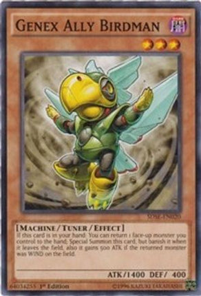 Genex Ally Birdman (Common / Short Print) [SDSE-EN020] Structure Deck: Synchron Extreme 1st Edition