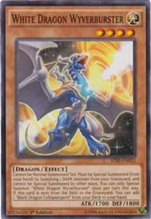 White Dragon Wyverburster (Common / Short Print) [SDSE-EN022] Structure Deck: Synchron Extreme 1st Edition