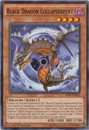 Black Dragon Collapserpent (Common / Short Print) [SDSE-EN023] Structure Deck: Synchron Extreme 1st Edition