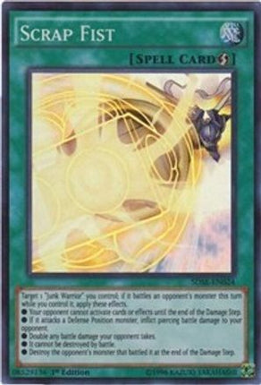 Scrap Fist (Super Rare) [SDSE-EN024] Structure Deck: Synchron Extreme 1st Edition
