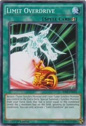 Limit Overdrive (Common / Short Print) [SDSE-EN025] Structure Deck: Synchron Extreme 1st Edition