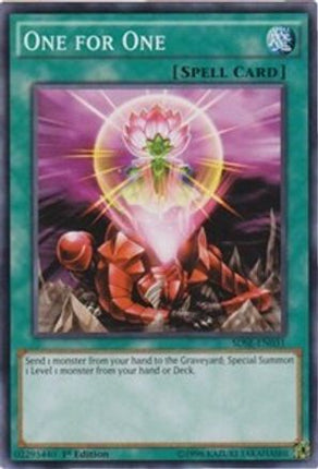 One for One (Common / Short Print) [SDSE-EN031] Structure Deck: Synchron Extreme 1st Edition