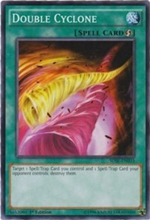 Double Cyclone (Common / Short Print) [SDSE-EN033] Structure Deck: Synchron Extreme 1st Edition