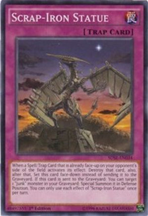 Scrap-Iron Statue (Common / Short Print) [SDSE-EN034] Structure Deck: Synchron Extreme 1st Edition