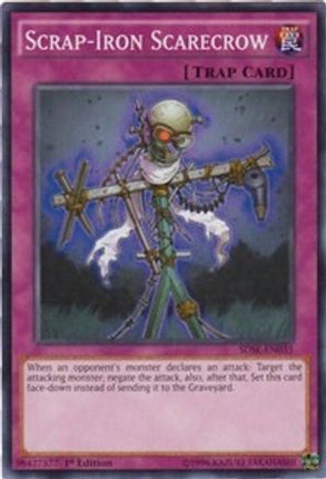 Scrap-Iron Scarecrow (Common / Short Print) [SDSE-EN035] Structure Deck: Synchron Extreme 1st Edition
