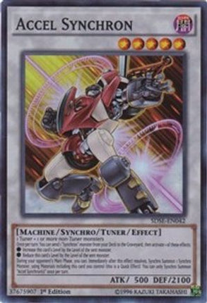 Accel Synchron (Super Rare) [SDSE-EN042] Structure Deck: Synchron Extreme 1st Edition