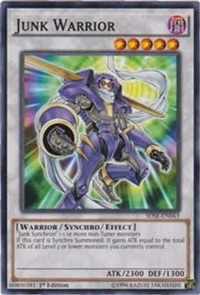Junk Warrior (Common / Short Print) [SDSE-EN043] Structure Deck: Synchron Extreme 1st Edition